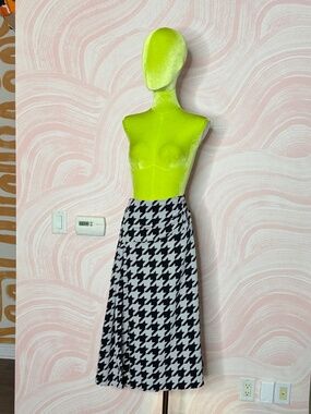 Printed plus size skirt